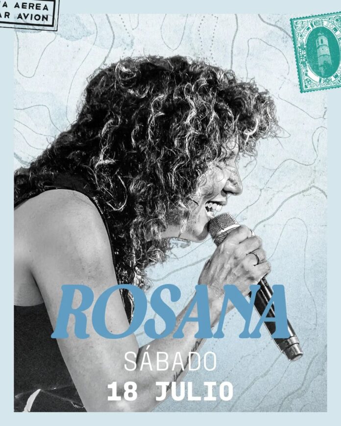Rosana en SOM Festival Castellón el 18 de julio