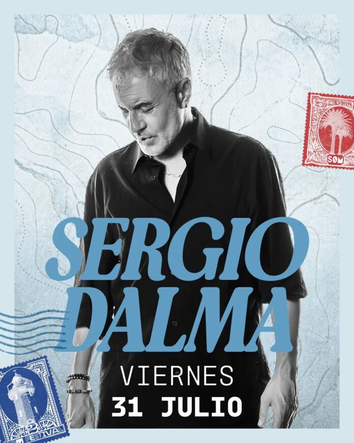 Sergio Dalma en el SOM Festival Castellón el 31 de julio