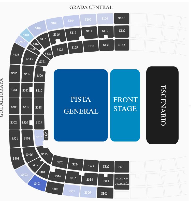 Escenario Ciutat de Valecia
